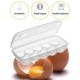 BUFFER® 10 Bölmeli Kilitli Kapaklı Yumurtalık Saklama Kutusu YU110 BUFFER® 10 Bölmeli Kilitli Kapaklı Yumurtalık Saklama Kutusu YU110