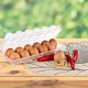BUFFER® 12li Şeffaf Kapaklı Kilitli Yumurta Saklama Kabı Kutusu Aparatı BUFFER® 12li Şeffaf Kapaklı Kilitli Yumurta Saklama Kabı Kutusu Aparatı