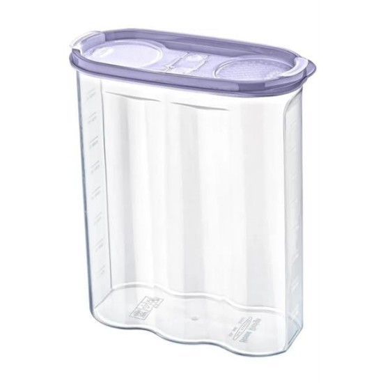 BUFFER® 2 Kapaklı Ölçekli Erzak Kuru Gıda Saklama Kutusu Kabı 2,4 Litre-SA940 BUFFER® 2 Kapaklı Ölçekli Erzak Kuru Gıda Saklama Kutusu Kabı 2,4 Litre-SA940