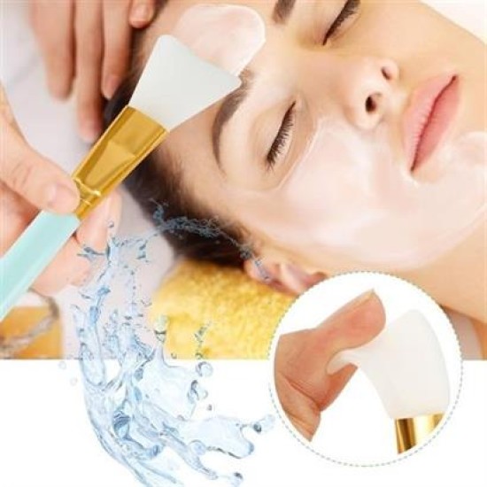 BUFFER® 2li Silikon Temizlemesi Kolay Kullanılabilen Yüz Cilt Bakımı Maske Ve Krem Spatulası BUFFER® 2li Silikon Temizlemesi Kolay Kullanılabilen Yüz Cilt Bakımı Maske Ve Krem Spatulası