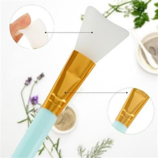 BUFFER® 2li Silikon Temizlemesi Kolay Kullanılabilen Yüz Cilt Bakımı Maske Ve Krem Spatulası BUFFER® 2li Silikon Temizlemesi Kolay Kullanılabilen Yüz Cilt Bakımı Maske Ve Krem Spatulası