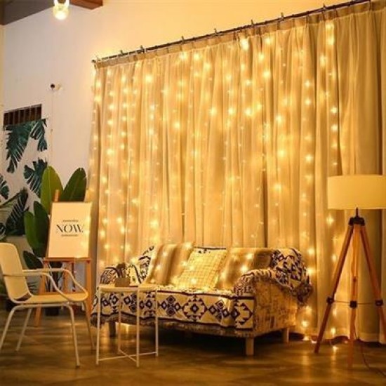 BUFFER® 2x2 Metre 320 Led 8 Fonskiyonlu Dekoratif Led Günışığı Perde BUFFER® 2x2 Metre 320 Led 8 Fonskiyonlu Dekoratif Led Günışığı Perde