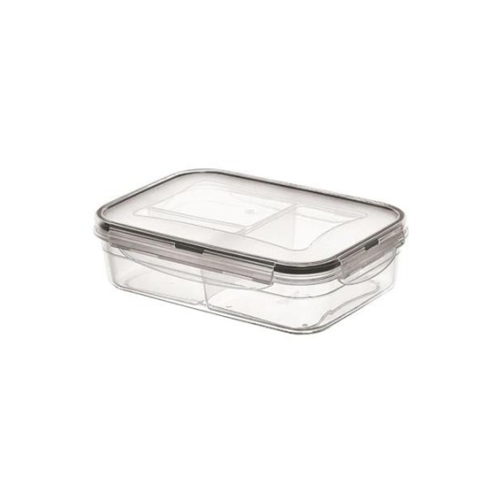 BUFFER® 3 Bölmeli Kilitli Kapaklı 1 Litre Erzak Saklama Kabı LC-510 BUFFER® 3 Bölmeli Kilitli Kapaklı 1 Litre Erzak Saklama Kabı LC-510