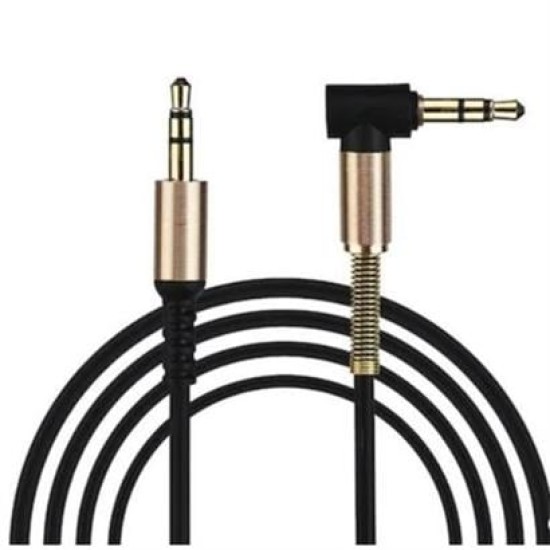 BUFFER® 35 Mm Metal Başlıklı Erkek/Erkek L Uçlu Jack Girişli Aux Stereo Ses Aktarma Kablosu BUFFER® 35 Mm Metal Başlıklı Erkek/Erkek L Uçlu Jack Girişli Aux Stereo Ses Aktarma Kablosu