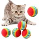 Buffer® 3lü Gökkuşağı Sünger Kedi Köpek Çiğneme Oyun Topu 4,2 cm Buffer® 3lü Gökkuşağı Sünger Kedi Köpek Çiğneme Oyun Topu 4,2 cm