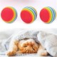 Buffer® 3lü Gökkuşağı Sünger Kedi Köpek Çiğneme Oyun Topu 4,2 cm Buffer® 3lü Gökkuşağı Sünger Kedi Köpek Çiğneme Oyun Topu 4,2 cm