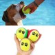 BUFFER® 3lü Renkli Desenli Tenis Topu Kedi Köpek Oyuncağı BUFFER® 3lü Renkli Desenli Tenis Topu Kedi Köpek Oyuncağı