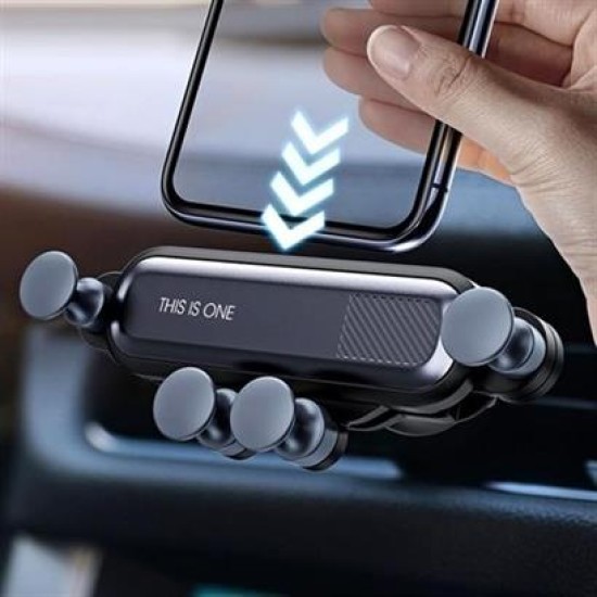 BUFFER® 4 Nokta Destekli Tasarımlı Araç İçi Gümüş Telefon Tutucu BUFFER® 4 Nokta Destekli Tasarımlı Araç İçi Gümüş Telefon Tutucu