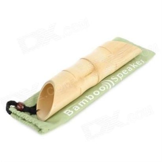 BUFFER® 6 x 1 cm Girişli Kılıflı Bambu Ağacı Akustik Ses Yükseltici Aparat BUFFER® 6 x 1 cm Girişli Kılıflı Bambu Ağacı Akustik Ses Yükseltici Aparat