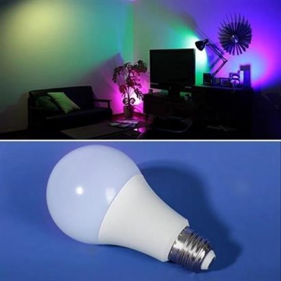 BUFFER® 9w Uzaktan Kumandalı 15 Farklı Renk Seçenekli Led Ampul BUFFER® 9w Uzaktan Kumandalı 15 Farklı Renk Seçenekli Led Ampul