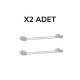 BUFFER® Akrilik Havluluk Dekoratif El Yüz Banyo Havlusu Askı Aparatı BUFFER® Akrilik Havluluk Dekoratif El Yüz Banyo Havlusu Askı Aparatı