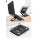 Buffer® Ayarlanabilir Metal Dizüstü Destek Tabanı Katlanabilir Taşınabilir Laptop Sehpası Standı Buffer® Ayarlanabilir Metal Dizüstü Destek Tabanı Katlanabilir Taşınabilir Laptop Sehpası Standı