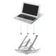 BUFFER® Ayarlanabilir Plastik Dizüstü Destek Tabanı Katlanabilir Taşınabilir Laptop Sehpası Yükselti BUFFER® Ayarlanabilir Plastik Dizüstü Destek Tabanı Katlanabilir Taşınabilir Laptop Sehpası Yükselti