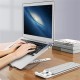 BUFFER® Ayarlanabilir Plastik Dizüstü Destek Tabanı Katlanabilir Taşınabilir Laptop Sehpası Yükselti BUFFER® Ayarlanabilir Plastik Dizüstü Destek Tabanı Katlanabilir Taşınabilir Laptop Sehpası Yükselti