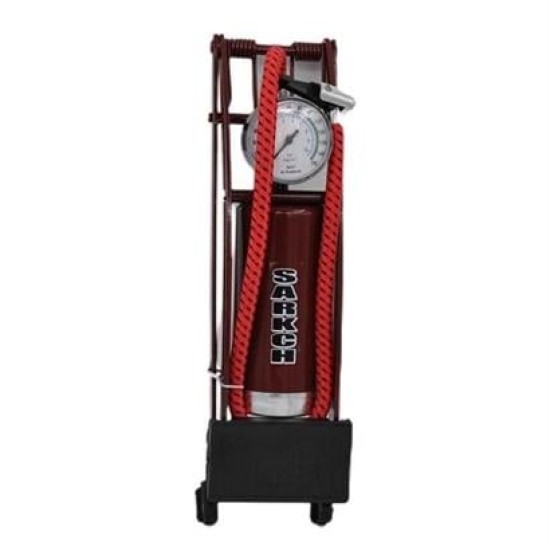 BUFFER® Basınç Göstergeli Ayak Pompası Araba Bisiklet Motor Lastik Pompası BUFFER® Basınç Göstergeli Ayak Pompası Araba Bisiklet Motor Lastik Pompası