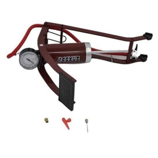 BUFFER® Basınç Göstergeli Ayak Pompası Araba Bisiklet Motor Lastik Pompası BUFFER® Basınç Göstergeli Ayak Pompası Araba Bisiklet Motor Lastik Pompası