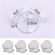 BUFFER® Bebek Çocuk Yumuşak ve Esnek Dairesel Şeffaf Yapışkanlı Güvenlik Köşe Koruyucu (4 Adet) BUFFER® Bebek Çocuk Yumuşak ve Esnek Dairesel Şeffaf Yapışkanlı Güvenlik Köşe Koruyucu (4 Adet)