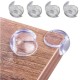 BUFFER® Bebek Çocuk Yumuşak ve Esnek Dairesel Şeffaf Yapışkanlı Güvenlik Köşe Koruyucu (4 Adet) BUFFER® Bebek Çocuk Yumuşak ve Esnek Dairesel Şeffaf Yapışkanlı Güvenlik Köşe Koruyucu (4 Adet)
