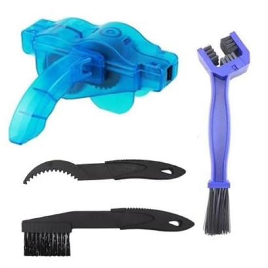 BUFFER® Bisiklet Zincir Dişlisi Koruyucu Pas Sökücü Temizleme Fırçası Aparatı Bakım Seti 4 Parça BUFFER® Bisiklet Zincir Dişlisi Koruyucu Pas Sökücü Temizleme Fırçası Aparatı Bakım Seti 4 Parça