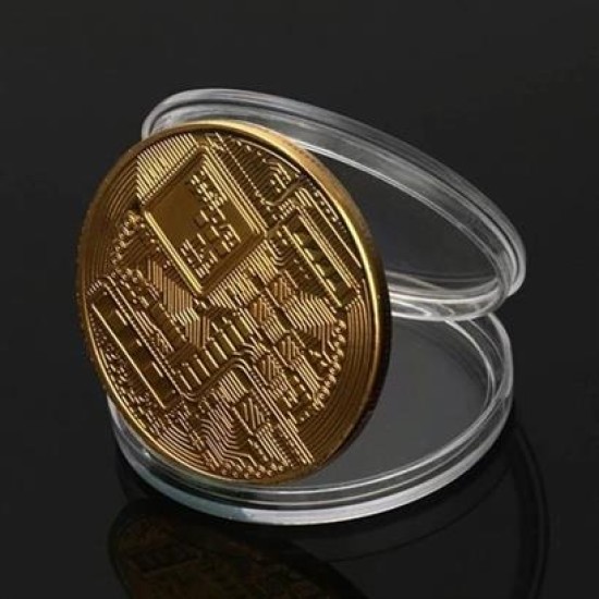 BUFFER® Bitcoin Madeni Hatıra Parası Madeni Bitcoin Hediye Sikke Para BUFFER® Bitcoin Madeni Hatıra Parası Madeni Bitcoin Hediye Sikke Para