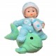 BUFFER® Decotown Hediyelik Sevimli Mavi Bebek Biblo Polyester Süs Eşyası BUFFER® Decotown Hediyelik Sevimli Mavi Bebek Biblo Polyester Süs Eşyası