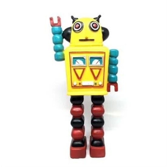 BUFFER® Decotown Nostaljik Sevimli Uzaylı Robot Şeklinde Figür Biblo BUFFER® Decotown Nostaljik Sevimli Uzaylı Robot Şeklinde Figür Biblo