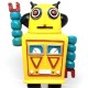 BUFFER® Decotown Nostaljik Sevimli Uzaylı Robot Şeklinde Figür Biblo BUFFER® Decotown Nostaljik Sevimli Uzaylı Robot Şeklinde Figür Biblo
