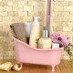 BUFFER® Dekoratif Mini Küvet Şeklinde Çok Amaçlı Banyo Düzenleyici Sepet BUFFER® Dekoratif Mini Küvet Şeklinde Çok Amaçlı Banyo Düzenleyici Sepet