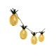 BUFFER® Dekoratif Pilli Pineapple Ananas Pilli Şerit Led Işık (1 Metre) BUFFER® Dekoratif Pilli Pineapple Ananas Pilli Şerit Led Işık (1 Metre)