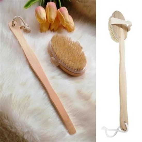 BUFFER® Doğal At Kılı Selülit Karşıtı Sapı Çıkabilen Ahşap Banyo Fırçası BUFFER® Doğal At Kılı Selülit Karşıtı Sapı Çıkabilen Ahşap Banyo Fırçası