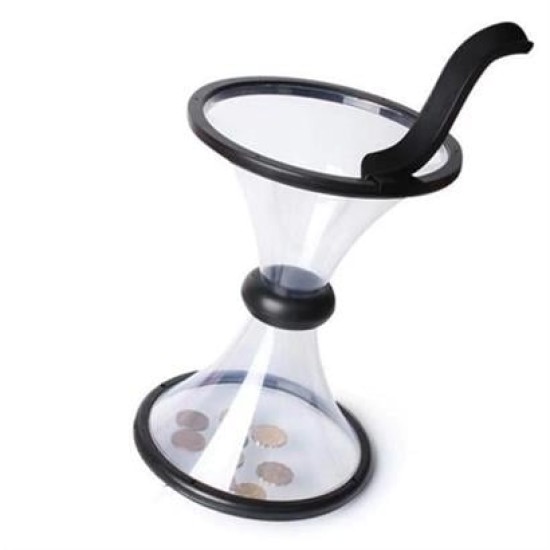 BUFFER® Eğlenceli Huni Şeklinde İlginç Şeffaf Para Biriktirme Kumbarası BUFFER® Eğlenceli Huni Şeklinde İlginç Şeffaf Para Biriktirme Kumbarası