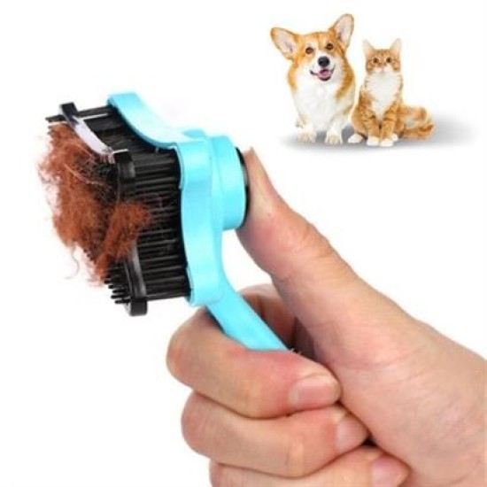 BUFFER® Evcil Hayvan Kedi Köpek Tüy Toplayıcı Otomatik Tuşlu Pet Tarak BUFFER® Evcil Hayvan Kedi Köpek Tüy Toplayıcı Otomatik Tuşlu Pet Tarak