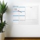 BUFFER® Haftalık Planlayıcı Manyetik Duvar Stickerı Takvim 100 cm x 60 cm BUFFER® Haftalık Planlayıcı Manyetik Duvar Stickerı Takvim 100 cm x 60 cm
