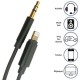 BUFFER® iPhone Lightning Aux Araç Dönüştürücü Ses Kablosu 35 mm Jack Girişli BUFFER® iPhone Lightning Aux Araç Dönüştürücü Ses Kablosu 35 mm Jack Girişli