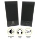 BUFFER® Kablolu Aux Girişli Her PC Uyumlu 1+1 HiFi Ses Sistemi Stereo Multimedya Dijital Hoparlör BUFFER® Kablolu Aux Girişli Her PC Uyumlu 1+1 HiFi Ses Sistemi Stereo Multimedya Dijital Hoparlör