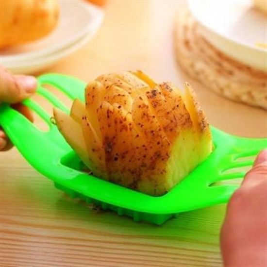 BUFFER® Kare Dizayn Pratik Kolay Patates Dilimeme Aleti Aparatı Bıçağı BUFFER® Kare Dizayn Pratik Kolay Patates Dilimeme Aleti Aparatı Bıçağı