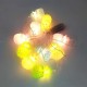 BUFFER® Karışık Renk Dekoratif Ananas Dolama 10’lu Şerit Led Işık Zinciri BUFFER® Karışık Renk Dekoratif Ananas Dolama 10’lu Şerit Led Işık Zinciri