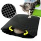 BUFFER® Kedi Tuvalet Önü Kum Toplayıcı Temizleyici Elekli Gri Paspas BUFFER® Kedi Tuvalet Önü Kum Toplayıcı Temizleyici Elekli Gri Paspas