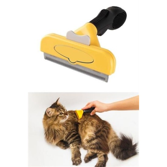 BUFFER® Kedi ve Köpekler İçin Kısa Tüylü Köpek Tarağı Tüy Toplayıcı Tarak Large BUFFER® Kedi ve Köpekler İçin Kısa Tüylü Köpek Tarağı Tüy Toplayıcı Tarak Large