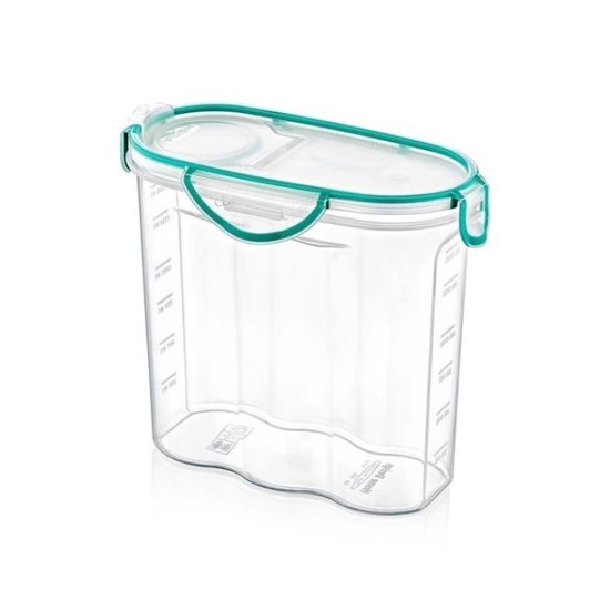 BUFFER® Kilitli Kapaklı Contalı Hava,Su Sıvı Geçirmez 1,7 Litre Erzak Saklama Kabı-SA585 BUFFER® Kilitli Kapaklı Contalı Hava,Su Sıvı Geçirmez 1,7 Litre Erzak Saklama Kabı-SA585