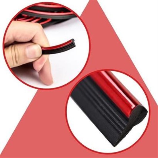 BUFFER® Kırmızı Araba Oto Trim Dekorasyon Şeridi Kauçuk Elastik Kolay Kurulum 5 metre Şerit Bant BUFFER® Kırmızı Araba Oto Trim Dekorasyon Şeridi Kauçuk Elastik Kolay Kurulum 5 metre Şerit Bant