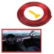 BUFFER® Kırmızı Araba Oto Trim Dekorasyon Şeridi Kauçuk Elastik Kolay Kurulum 5 metre Şerit Bant BUFFER® Kırmızı Araba Oto Trim Dekorasyon Şeridi Kauçuk Elastik Kolay Kurulum 5 metre Şerit Bant