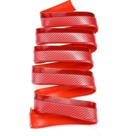 BUFFER® Kırmızı Renkli 2,5 Metre Araba Oto Ön Tampon Koruyucu Kauçuk Pratik Tampon Şerit Bant Döşeme BUFFER® Kırmızı Renkli 2,5 Metre Araba Oto Ön Tampon Koruyucu Kauçuk Pratik Tampon Şerit Bant Döşeme