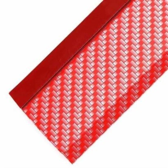 BUFFER® Kırmızı Renkli 2,5 Metre Araba Oto Ön Tampon Koruyucu Kauçuk Pratik Tampon Şerit Bant Döşeme BUFFER® Kırmızı Renkli 2,5 Metre Araba Oto Ön Tampon Koruyucu Kauçuk Pratik Tampon Şerit Bant Döşeme