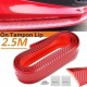 BUFFER® Kırmızı Renkli 2,5 Metre Araba Oto Ön Tampon Koruyucu Kauçuk Pratik Tampon Şerit Bant Döşeme BUFFER® Kırmızı Renkli 2,5 Metre Araba Oto Ön Tampon Koruyucu Kauçuk Pratik Tampon Şerit Bant Döşeme