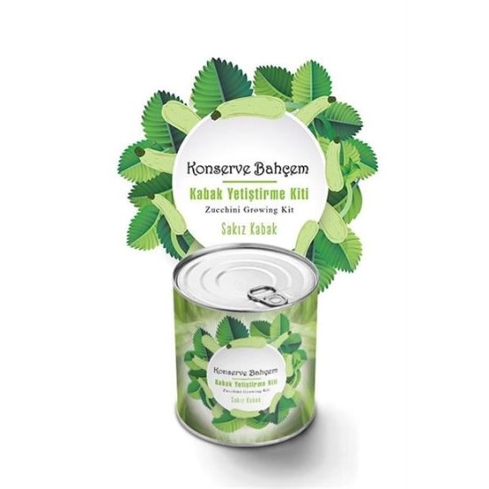 BUFFER® Konserve Bahçem Evde Konservede Sakız Kabak Yetiştirme Kiti BUFFER® Konserve Bahçem Evde Konservede Sakız Kabak Yetiştirme Kiti