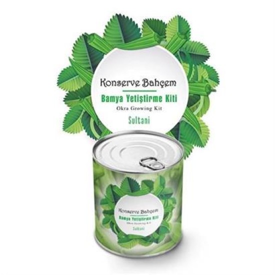 BUFFER® Konserve Bahçem Evde Konservede Sultani Bamya Yetiştirme Kiti BUFFER® Konserve Bahçem Evde Konservede Sultani Bamya Yetiştirme Kiti