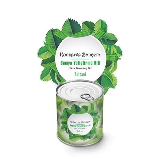 BUFFER® Konserve Bahçem Evde Konservede Sultani Bamya Yetiştirme Kiti BUFFER® Konserve Bahçem Evde Konservede Sultani Bamya Yetiştirme Kiti