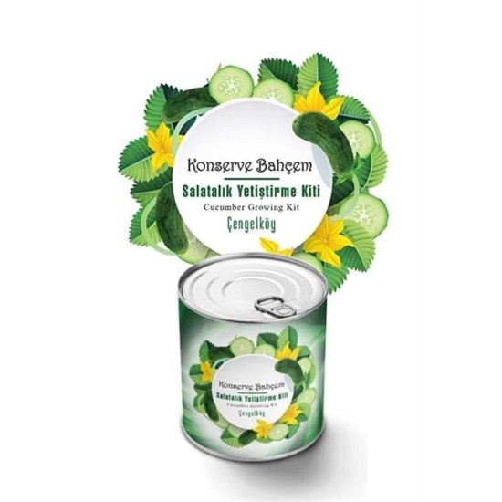 BUFFER® Konserve Bahçem Konservede Çengelköy Salatalık Yetiştirme Kiti BUFFER® Konserve Bahçem Konservede Çengelköy Salatalık Yetiştirme Kiti