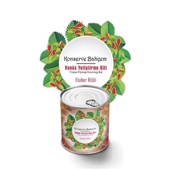 BUFFER® Konserve Bahçem Venüs Et Obur Bitki Yetiştirme Kiti BUFFER® Konserve Bahçem Venüs Et Obur Bitki Yetiştirme Kiti